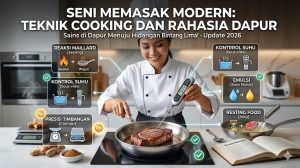 Seni Memasak Modern: Teknik Cooking dan Rahasia Dapur