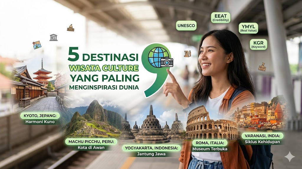5 Destinasi Wisata Culture yang Paling Menginspirasi Dunia