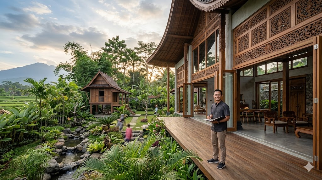 bagaimana culture mempengaruhi gaya arsitektur hunian lokal