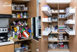 Trik Menata Lemari Dapur yang Berantakan